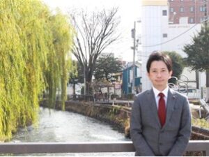 つつみはじめ前橋市議会議員が広瀬川へ