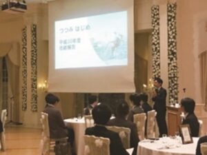 つつみはじめ前橋市議会議員が市政報告会をする